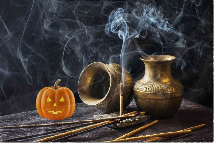 celebrate halloween 2023 with these fall-themed incense 