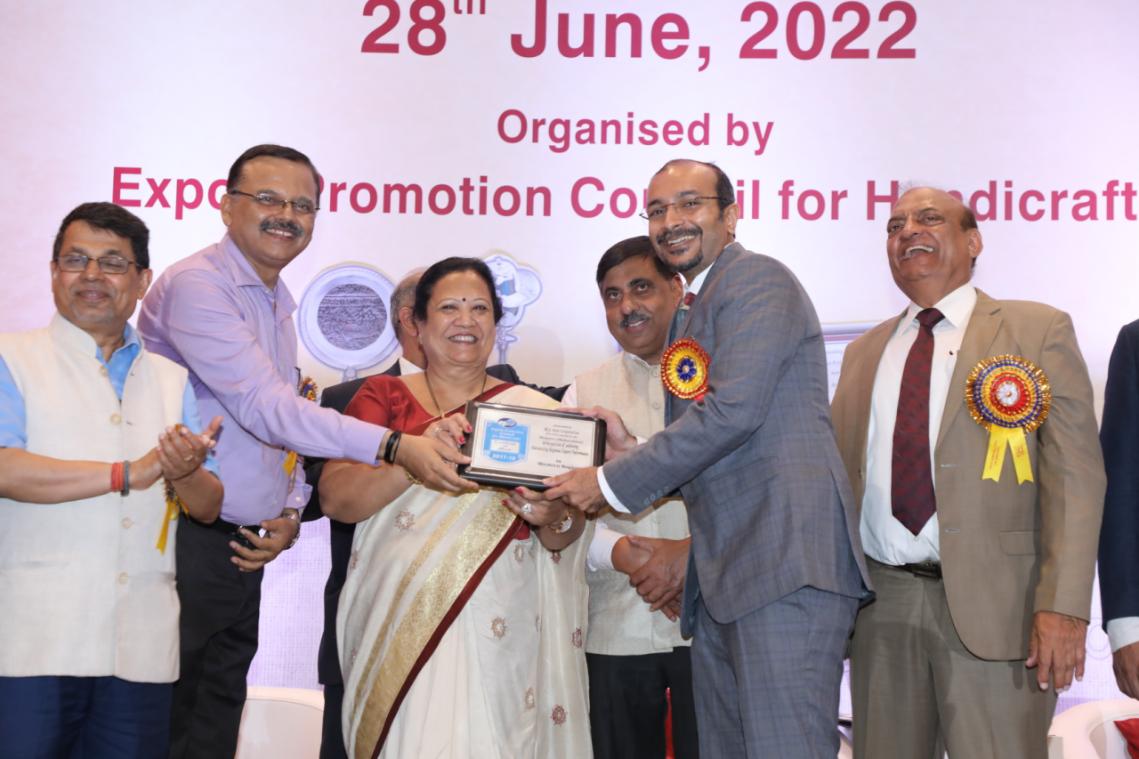 23rd HANDICRAFTS EXPORT AWARD FUNCTION FOR THE YEAR 2017-18 & 2018-19 HELD IN JUNE 2022